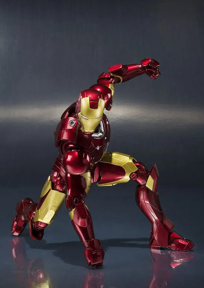 Iron Man - Iron Man Mark III - S.H.Figuarts (Bandai, Bandai Spirits)ㅤ – Bandai Spirits – ActionFigureBrasil — close