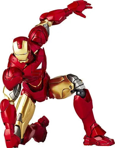 Iron Man - Iron Man Mark VI - Legacy of Revoltech LR-040 - Revoltech - Revoltech SFX - 024 (Kaiyodo)ㅤ – Kaiyodo – ActionFigureBrasil