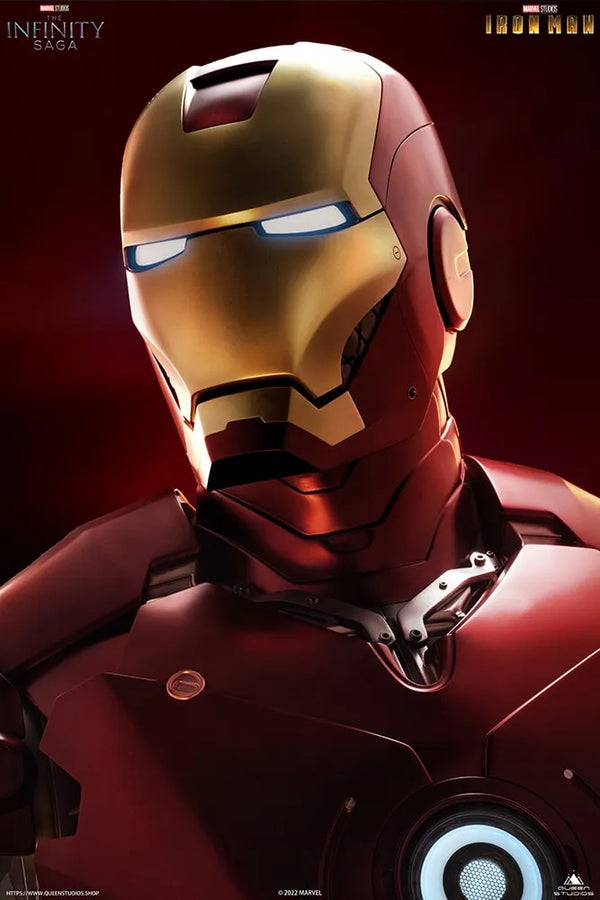 Iron Man Mark 3 - LIMITED EDITION: 1200 – Queen Studios – ActionFigure Brasil