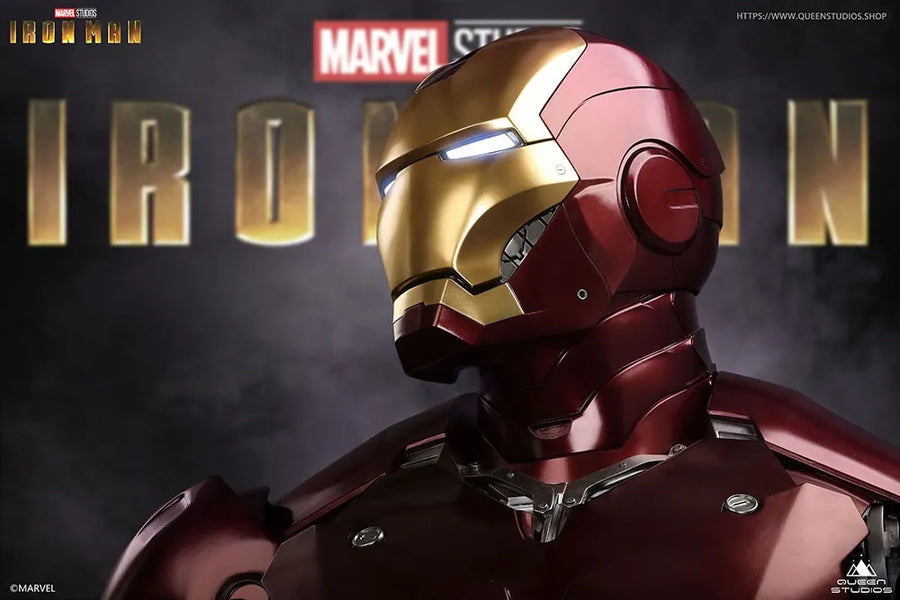 Iron Man Mark 3 - LIMITED EDITION: 1200 – Queen Studios – ActionFigure Brasil
