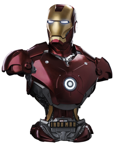 Iron Man Mark 3 - LIMITED EDITION: 1200 – Queen Studios – ActionFigure Brasil — iluminação de estúdio