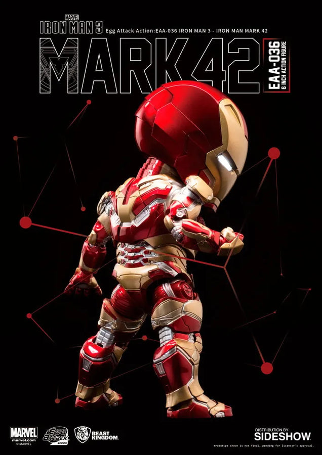 Iron Man Mark 42 – Beast Kingdom – ActionFigure Brasil