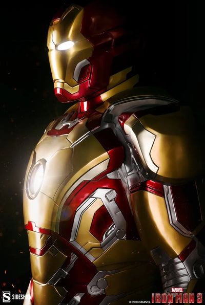 Iron Man Mark 42 - LIMITED EDITION – Sideshow Collectibles – ActionFigure Brasil — ambientada