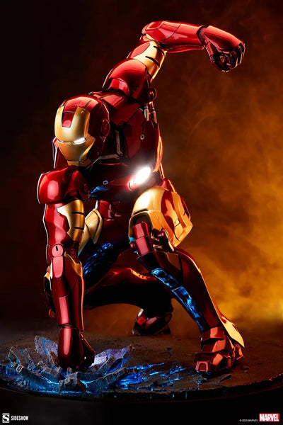 Iron Man Mark III - LIMITED EDITION: 500 – Sideshow Collectibles – ActionFigure Brasil — detalhe do produto