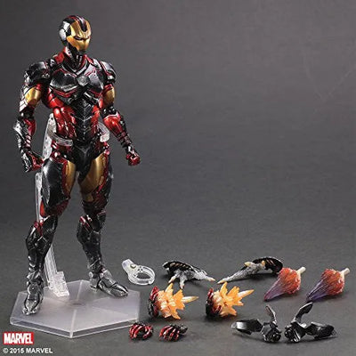 Iron Man - Marvel Universe - Play Arts Kai - Variant Play Arts Kai (Square Enix)ㅤ – Square Enix – ActionFigureBrasil — ângulo diferente