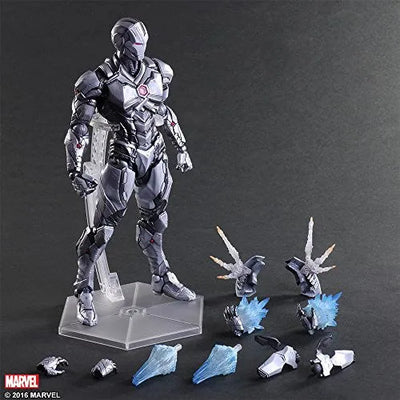 Iron Man - Play Arts Kai - Variant Play Arts Kai - Limited Color ver. (Square Enix)ㅤ – Square Enix – ActionFigureBrasil — ângulo diferente