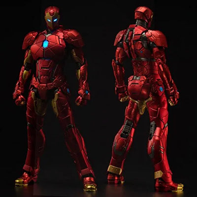 Iron Man - RE:EDIT #08 - Shape Changing Armor (Sentinel)ㅤ – Sentinel – ActionFigureBrasil — iluminação de estúdio