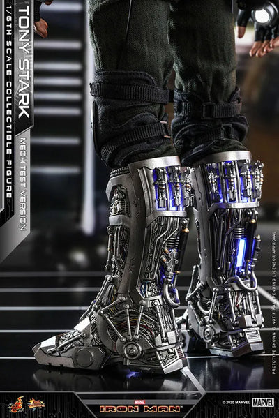 Iron Man - Tony Stark 1/6 - Mecha Test 2.0 ver. (Hot Toys)ㅤ – Hot Toys – ActionFigureBrasil — ângulo diferente