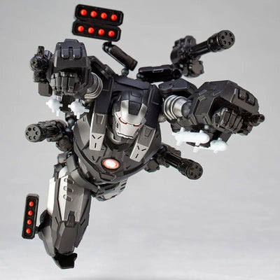 Iron Man - War Machine - Amazing Yamaguchi No.016 - Revoltech (Kaiyodo)ㅤ – Kaiyodo – ActionFigureBrasil — ângulo diferente