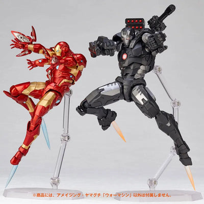 Iron Man - War Machine - Amazing Yamaguchi No.016 - Revoltech (Kaiyodo)ㅤ – Kaiyodo – ActionFigureBrasil — detalhe do produto