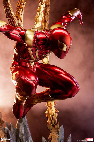 Iron Spider - LIMITED EDITION: 650 – Sideshow Collectibles – ActionFigure Brasil — embalagem