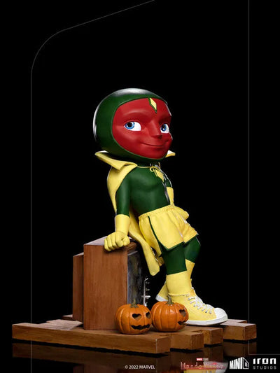 Iron Studios Mini Statue "Minico" Vision (Halloween Version) [TV "WandaVision"]ㅤ – Iron Studios – ActionFigureBrasil — ambientada