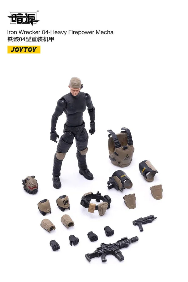 Iron Wrecker 04 Heavy Firepower Mecha – Joytoy – ActionFigure Brasil