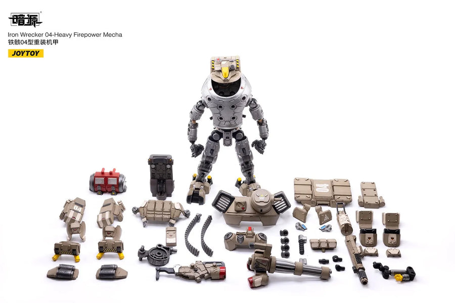 Iron Wrecker 04 Heavy Firepower Mecha – Joytoy – ActionFigure Brasil