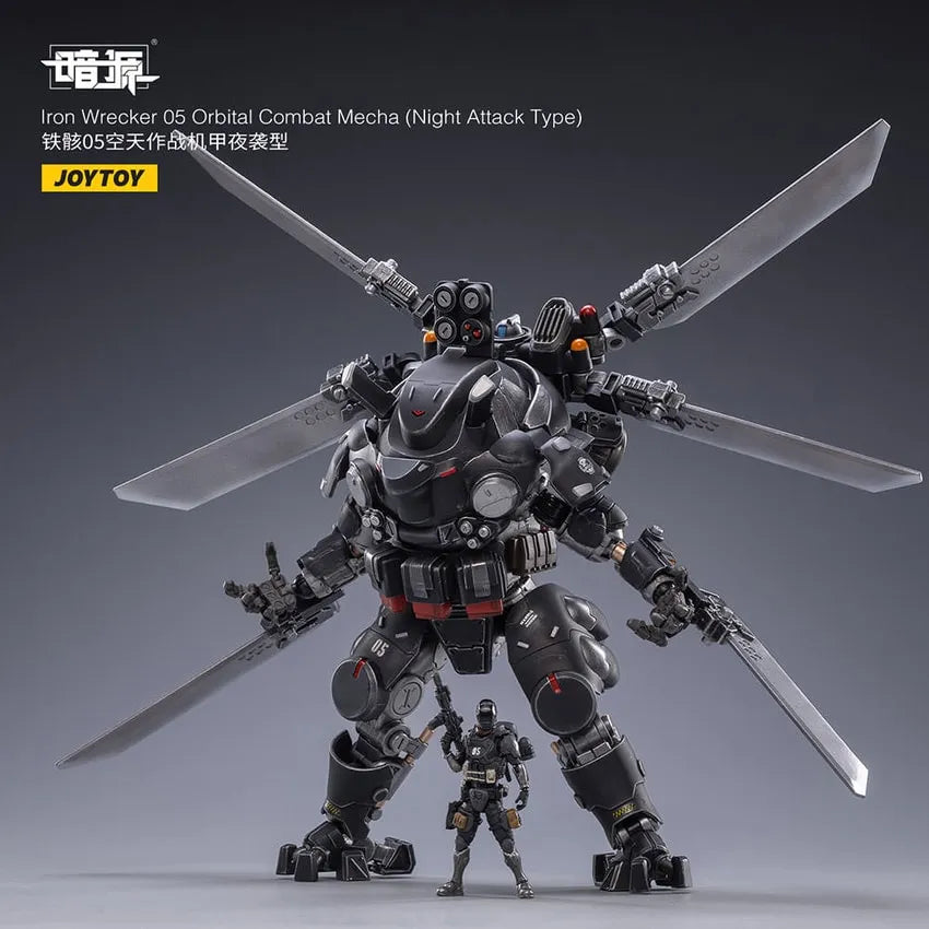 Iron Wrecker 05 Orbital Combat Mecha (Night Attack Type) – Joytoy – ActionFigure Brasil
