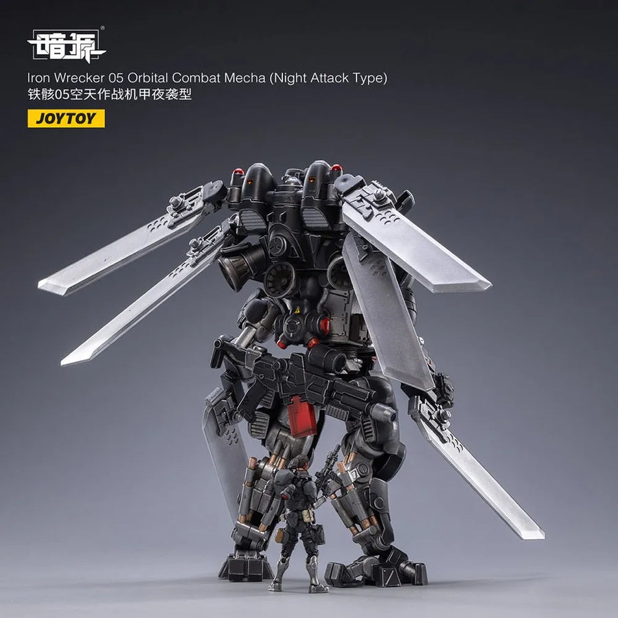 Iron Wrecker 05 Orbital Combat Mecha (Night Attack Type) – Joytoy – ActionFigure Brasil