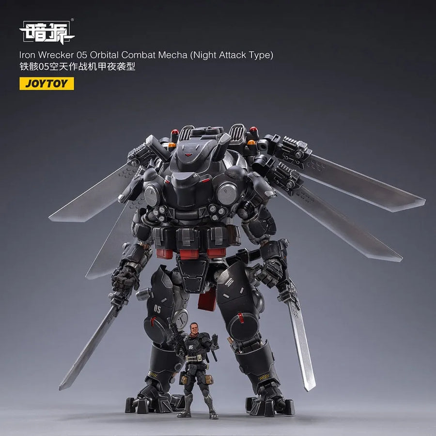 Iron Wrecker 05 Orbital Combat Mecha (Night Attack Type) – Joytoy – ActionFigure Brasil