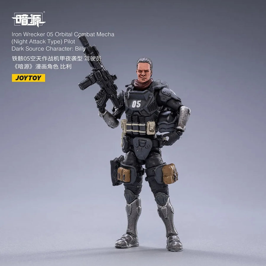 Iron Wrecker 05 Orbital Combat Mecha (Night Attack Type) – Joytoy – ActionFigure Brasil