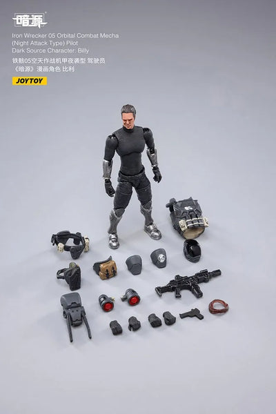 Iron Wrecker 05 Orbital Combat Mecha (Night Attack Type) – Joytoy – ActionFigure Brasil — iluminação de estúdio