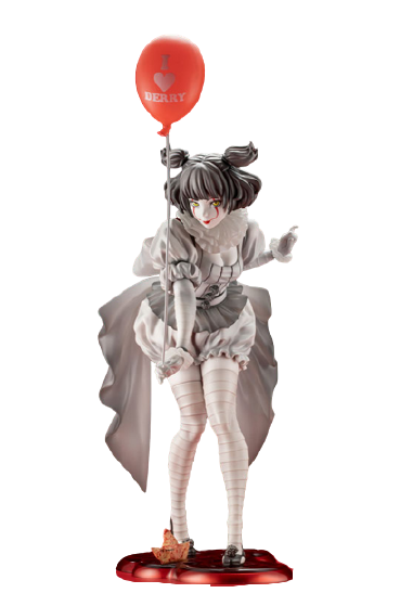 It (2017) - Pennywise - Bishoujo Statue - Horror Bishoujo - 1/7 - Monochrome Ver. (Kotobukiya)ㅤ – Kotobukiya – ActionFigureBrasil