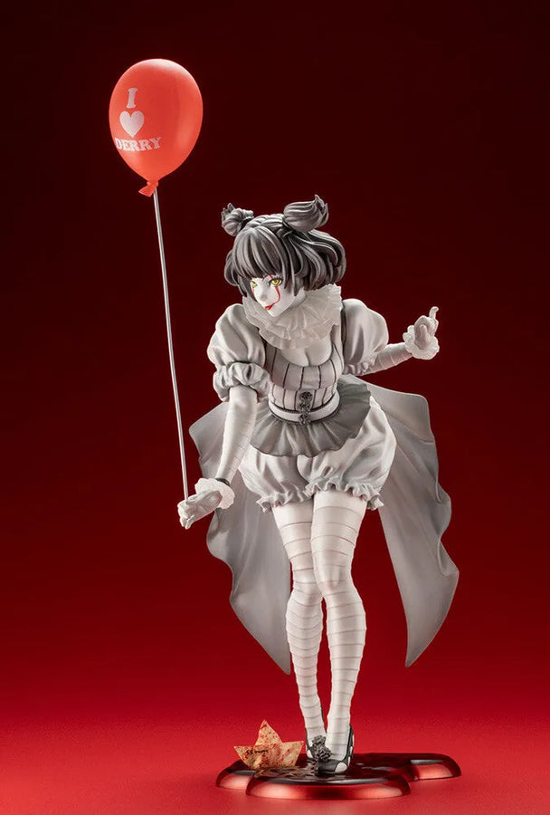 It (2017) - Pennywise - Bishoujo Statue - Horror Bishoujo - 1/7 - Monochrome Ver. (Kotobukiya)ㅤ – Kotobukiya – ActionFigureBrasil