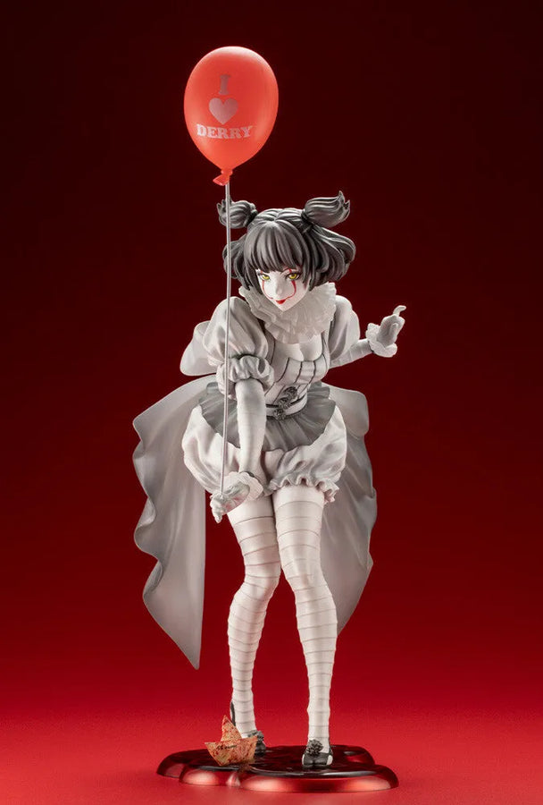 It (2017) - Pennywise - Bishoujo Statue - Horror Bishoujo - 1/7 - Monochrome Ver. (Kotobukiya)ㅤ – Kotobukiya – ActionFigureBrasil