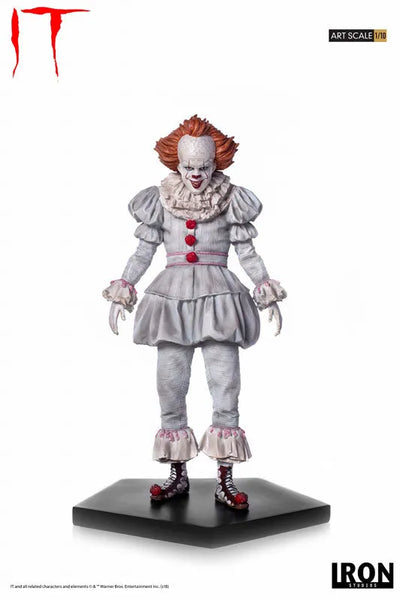 IT / Pennywise 1/10 Art Scale Statue(Provisional Pre-order)ㅤ – Iron Studios – ActionFigureBrasil