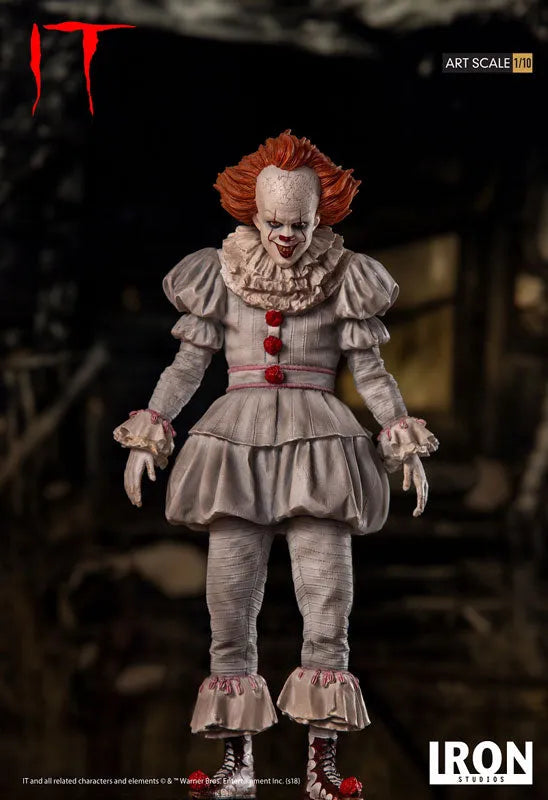 IT / Pennywise 1/10 Art Scale Statue(Provisional Pre-order)ㅤ – Iron Studios – ActionFigureBrasil