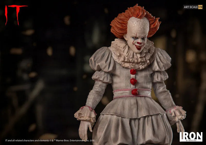 IT / Pennywise 1/10 Art Scale Statue(Provisional Pre-order)ㅤ – Iron Studios – ActionFigureBrasil