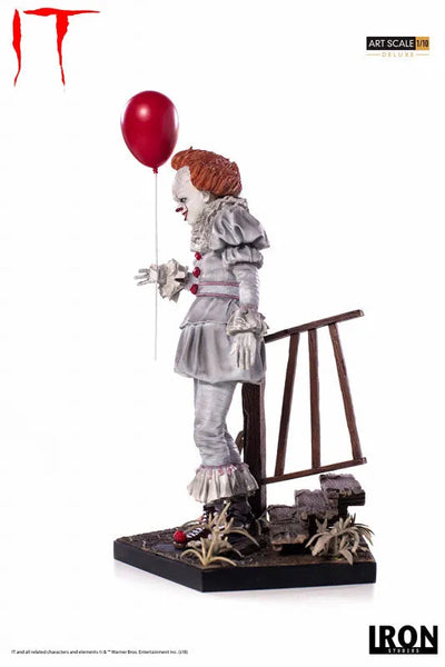 IT / Pennywise 1/10 DX Art Scale Statue(Provisional Pre-order)ㅤ – Iron Studios – ActionFigureBrasil — close