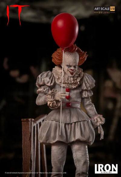 IT / Pennywise 1/10 DX Art Scale Statue(Provisional Pre-order)ㅤ – Iron Studios – ActionFigureBrasil — ambientada