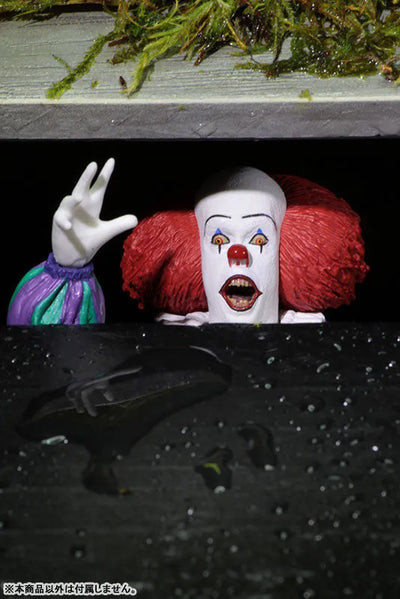 IT - Pennywise Ultimate 7 Inch Action Figureㅤ – NECA – ActionFigureBrasil — com base expositora