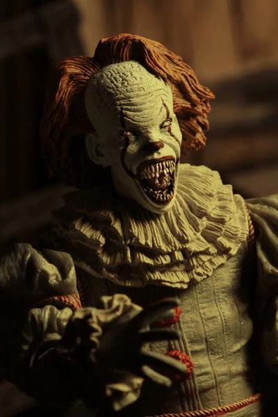 IT / Pennywise Ultimate 7 Inch Action Figure Well House verㅤ – NECA – ActionFigureBrasil — embalagem