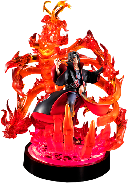 Itachi Uchiha (Susanoo Version) With LED Base (Deluxe Version) – MegaHouse – ActionFigure Brasil