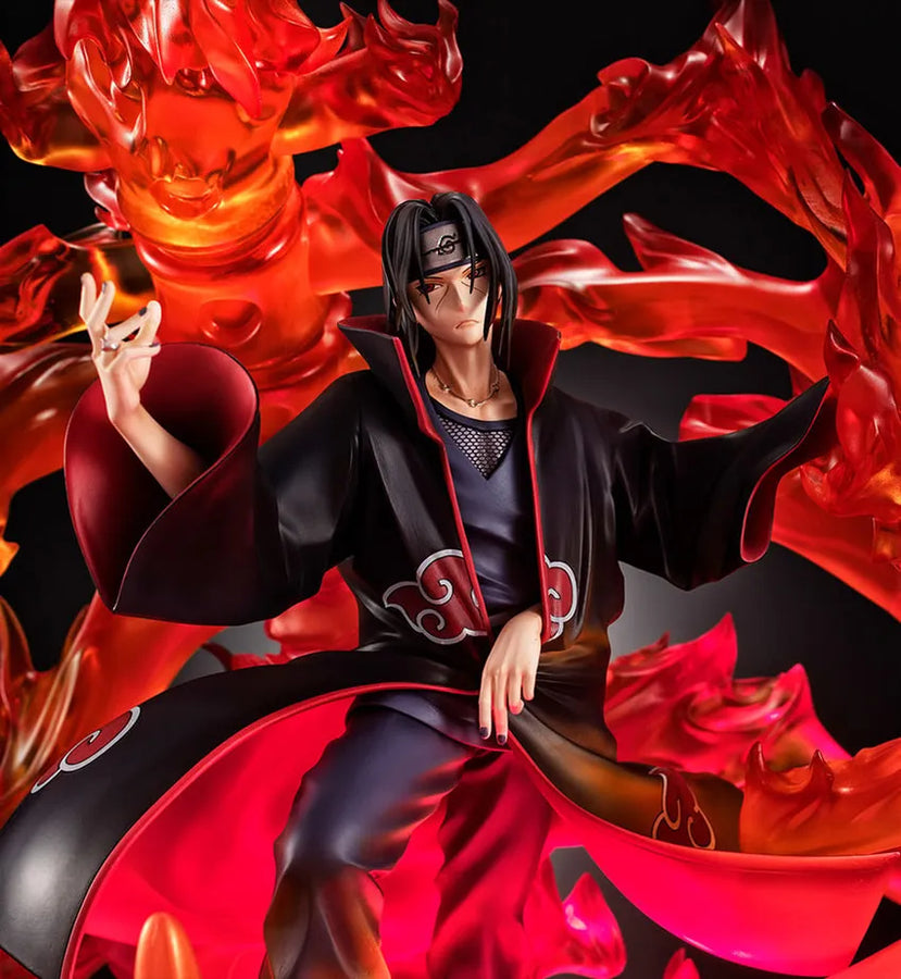 Itachi Uchiha (Susanoo Version) With LED Base (Deluxe Version) – MegaHouse – ActionFigure Brasil