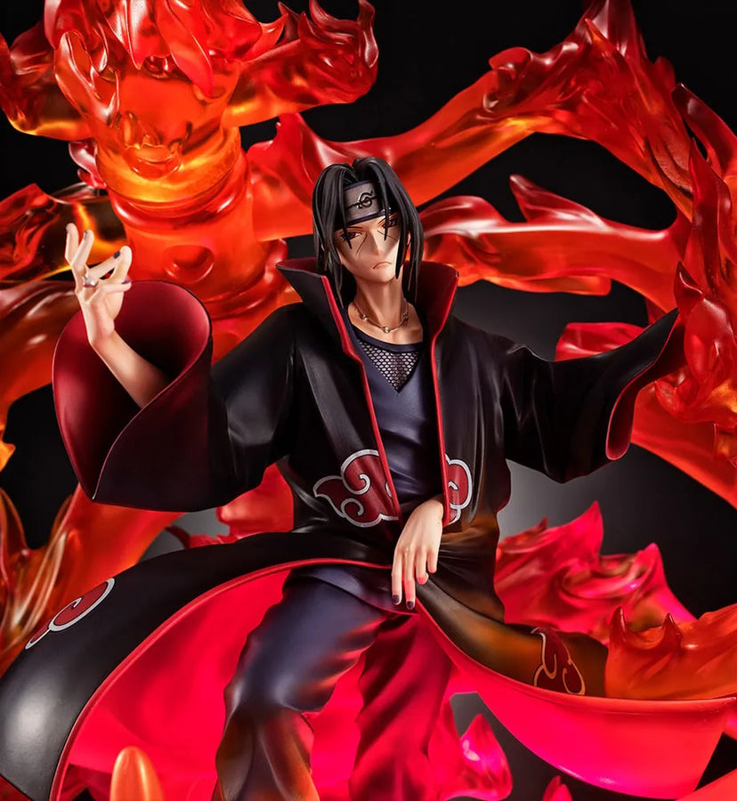 Itachi Uchiha (Susanoo Version) With LED Base (Deluxe Version) – MegaHouse – ActionFigure Brasil