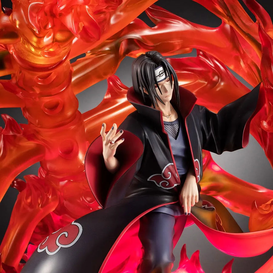 Itachi Uchiha (Susanoo Version) With LED Base (Deluxe Version) – MegaHouse – ActionFigure Brasil