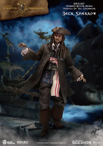 Jack Sparrow – Beast Kingdom – ActionFigure Brasil — com base expositora