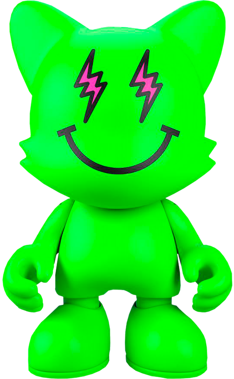 Janky x J. Balvin: Neon Dreamz SuperJanky - LIMITED EDITION: 999 – Superplastic – ActionFigure Brasil