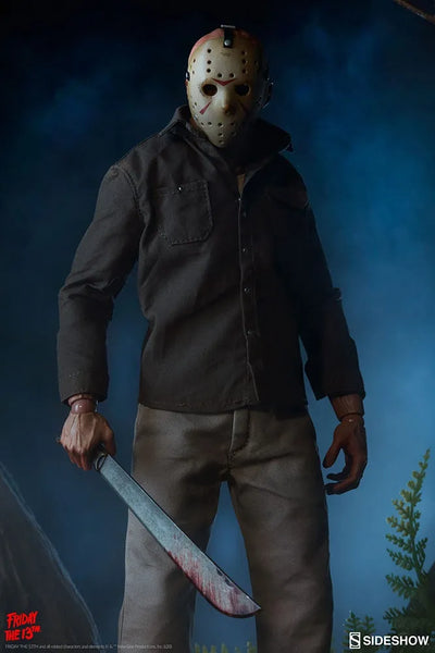 Jason Voorhees - LIMITED EDITION – Sideshow Collectibles – ActionFigure Brasil — detalhe do produto