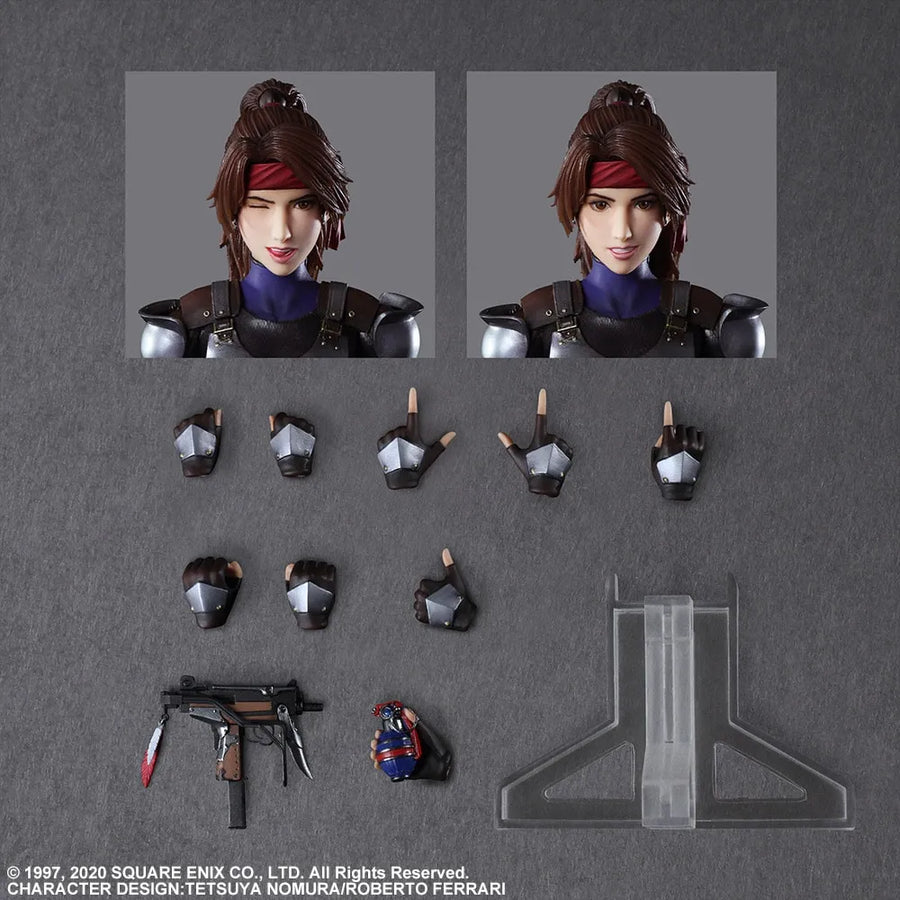 Jessie, Cloud, and Motorcycle – Square Enix – ActionFigure Brasil