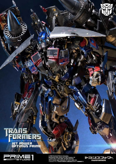 Jetpower Optimus Prime (Exclusive Version) Transformers: Revenge of the Fallen (Film) – Prime1Studio – ActionFigure Brasil