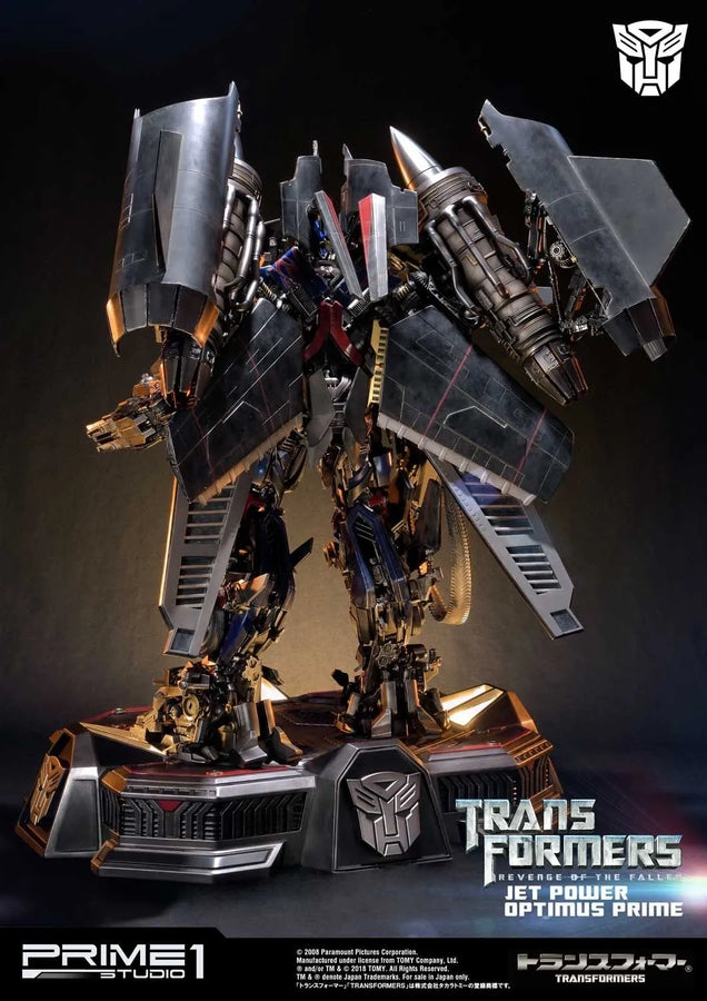 Jetpower Optimus Prime (Exclusive Version) Transformers: Revenge of the Fallen (Film) – Prime1Studio – ActionFigure Brasil