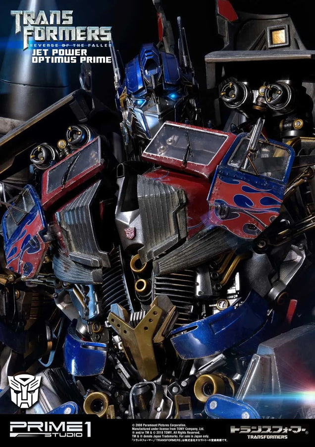 Jetpower Optimus Prime (Exclusive Version) Transformers: Revenge of the Fallen (Film) – Prime1Studio – ActionFigure Brasil