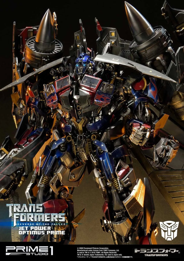 Jetpower Optimus Prime (Exclusive Version) Transformers: Revenge of the Fallen (Film) – Prime1Studio – ActionFigure Brasil