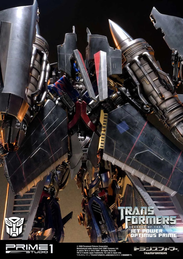 Jetpower Optimus Prime (Exclusive Version) Transformers: Revenge of the Fallen (Film) – Prime1Studio – ActionFigure Brasil