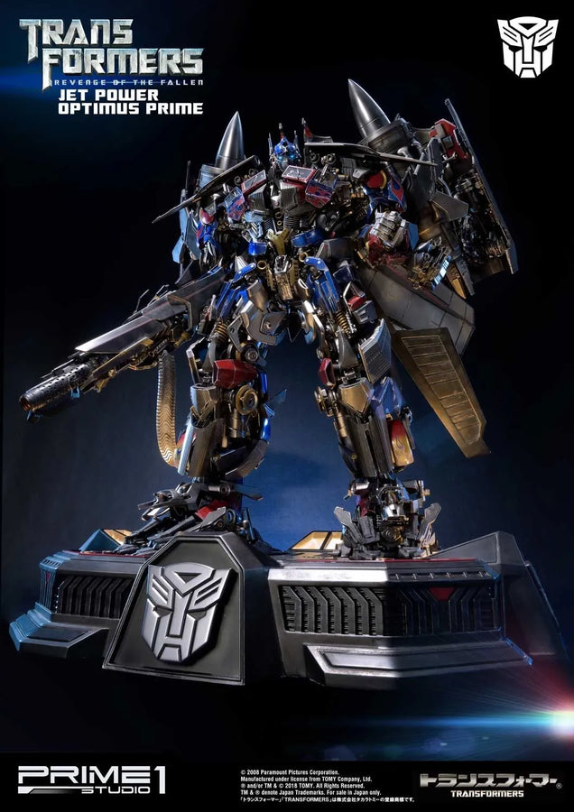 Jetpower Optimus Prime (Regular Version) Transformers: Revenge of the Fallen (Film) – Prime1Studio – ActionFigure Brasil