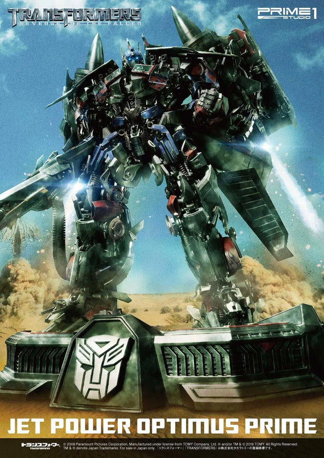 Jetpower Optimus Prime (Regular Version) Transformers: Revenge of the Fallen (Film) – Prime1Studio – ActionFigure Brasil