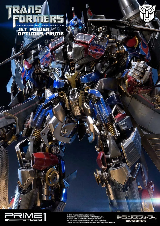 Jetpower Optimus Prime (Regular Version) Transformers: Revenge of the Fallen (Film) – Prime1Studio – ActionFigure Brasil