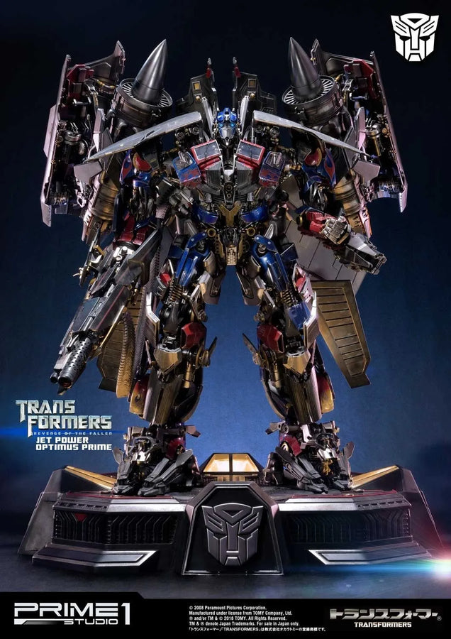 Jetpower Optimus Prime (Regular Version) Transformers: Revenge of the Fallen (Film) – Prime1Studio – ActionFigure Brasil